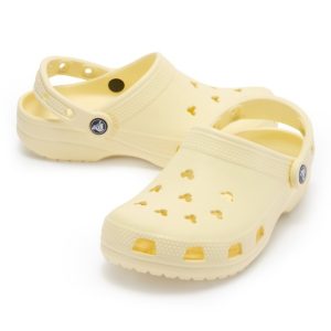 Mickey Mouse Icon Clogs for Adults by Crocs - Butter Yellow