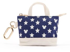 Mickey Mouse Icon Americana Micro Canvas Tote Bag Charm is now available