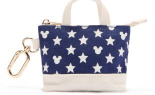 Mickey Mouse Icon Americana Micro Canvas Tote Bag Charm is now available