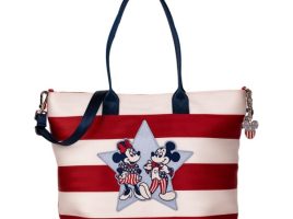 Mickey and Minnie Mouse Americana Tote Bag by Harveys available online