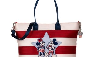 Mickey and Minnie Mouse Americana Tote Bag by Harveys available online