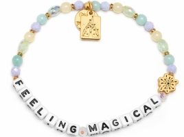 Disney Parks Fireworks ”Feeling Magical” Bracelet by Little Words Project is available online for purchase