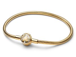 Fantasyland Castle Snake Chain Bracelet by Pandora is here now