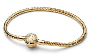 Fantasyland Castle Snake Chain Bracelet by Pandora is here now