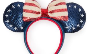 Minnie Mouse Americana Sequined Ear Headband – Buy Online Now