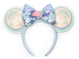 ”it’s a small world” Ear Headband with Sequined Bow now available for purchase