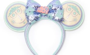 ”it’s a small world” Ear Headband with Sequined Bow now available for purchase