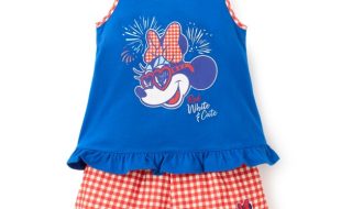 Minnie Mouse Americana Tank Top and Shorts Set for Girls is now out