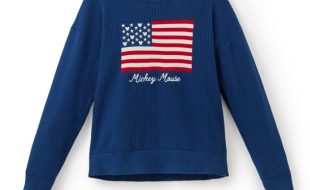 Mickey Mouse Americana Pullover Sweater for Women has hit the shelves