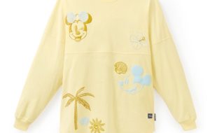 Mickey and Minnie Mouse ”Seas the Day” Spirit Jersey® for Adults – Joyful Yellow now available for purchase