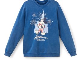 Mickey Mouse Americana Pullover Sweatshirt for Adults now out