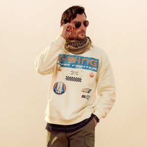 X-Wing Star Fighter Pullover Sweatshirt for Adults - Star Wars