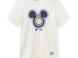 Disney x Formula 1® Velocity Mickey Mouse T-Shirt for Men – Ivory is here now
