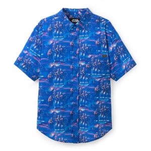 Star Wars Bounty Hunters Button Down Shirt for Men by RSVLTS