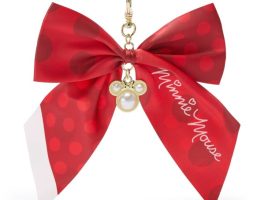 Minnie Mouse Bow Bag Charm available online for purchase