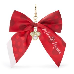 Minnie Mouse Bow Bag Charm