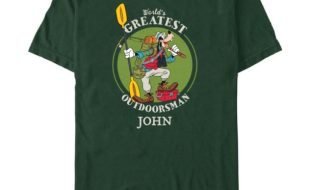 Goofy ”World’s Greatest Outdoorsman” Father’s Day T-Shirt for Adults – Customized | Disney Store is available online
