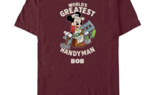 Mickey Mouse ”World’s Greatest Handyman” Father’s Day T-Shirt for Adults – Customized | Disney Store now available online