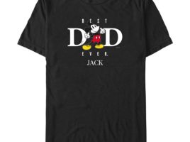 Mickey Mouse ”Best Dad Ever” Father’s Day T-Shirt for Adults – Customized | Disney Store is now out