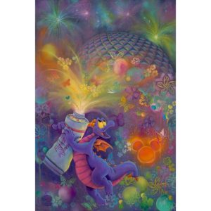 Figment ''Figment's Sparkling Pigments'' Gallery Wrapped Canvas by Denyse Klette - Limited Edition