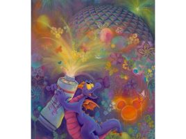 Figment ”Figment’s Sparkling Pigments” Gallery Wrapped Canvas by Denyse Klette – Signed Limited Edition is here now