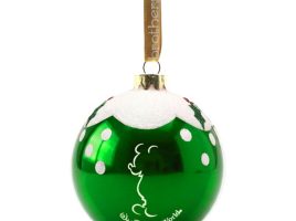 Mickey Mouse Glass Ornament by Arribas – Walt Disney World – Green can now be purchased online