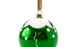 Mickey Mouse Glass Ornament by Arribas – Walt Disney World – Green can now be purchased online
