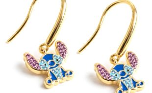 Stitch Dangle Earrings by Arribas – Lilo & Stitch is now out for purchase