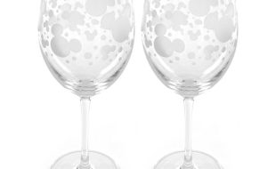 Mickey Mouse Icon Bubbles Stemmed Glass by Arribas – Set of 2 – Walt Disney World – Personalized is now available for purchase
