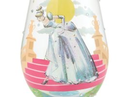 Cinderella ”If the Shoe Fits” Stemless Glass by Lolita is available online
