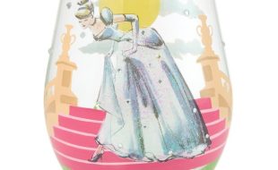 Cinderella ”If the Shoe Fits” Stemless Glass by Lolita is available online