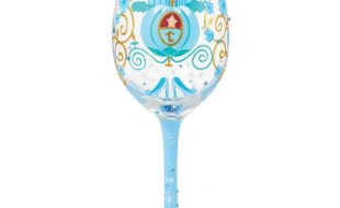Cinderella ”Midnight Dreams” Stemmed Glass by Lolita is now available