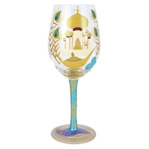 Jasmine ''Show Me the World'' Stemmed Glass by Lolita - Aladdin