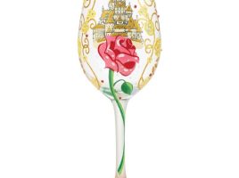 Belle ”Bold Like a Rose” Stemmed Glass by Lolita – Beauty and the Beast is here now