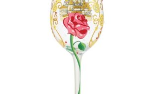 Belle ”Bold Like a Rose” Stemmed Glass by Lolita – Beauty and the Beast is here now