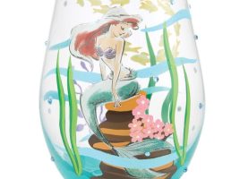 Ariel ”An Ocean of Dreams” Stemless Glass by Lolita – The Little Mermaid is now available online