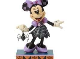 Minnie Mouse ”Web-tastic Halloween” Figure by Jim Shore is now out for purchase