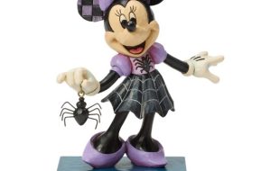 Minnie Mouse ”Web-tastic Halloween” Figure by Jim Shore is now out for purchase