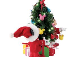 Mickey and Minnie Mouse ”Decorations” Lighted Holiday Figure Set by Department 56 Possible Dreams has hit the shelves