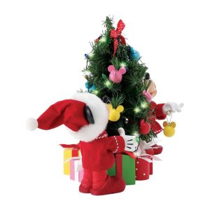 Mickey and Minnie Mouse ''Decorations'' Lighted Holiday Figure Set by Department 56 Possible Dreams