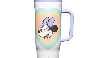 Minnie Mouse Stainless Steel 40 oz. Cruiser Cup with Straw by Corkcicle available online for purchase