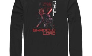 Maul Long Sleeve T-Shirt for Adults – Star Wars Maul – Shadow Lord has hit the shelves