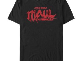 Star Wars Maul – Shadow Lord Logo T-Shirt for Adults available online for purchase