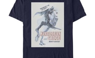 Star Wars The Mandalorian and Grogu ”Bounty Hunters” T-Shirt for Adults has hit the shelves