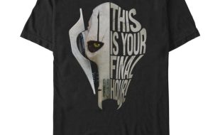 General Grievous Face T-Shirt for Adults – Star Wars – Exclusive now available for purchase
