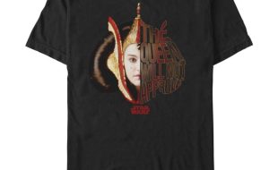 Queen Amidala Face T-Shirt for Adults – Star Wars – Exclusive now available