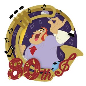 D23-Exclusive Casey at the Bat Pin - Make Mine Music 80th Anniversary - Limited Edition