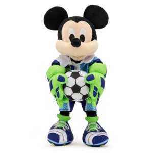 Mickey Mouse Soccer Plush - Mini Bean Bag 9'' - Disney Store Europe
