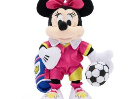 Minnie Mouse Soccer Plush – Mini Bean Bag 9 1/2” – Disney Store Europe is now available for purchase