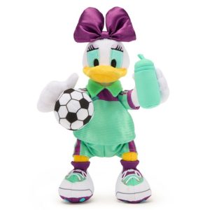 Daisy Duck Soccer Plush - Mini Bean Bag 9'' - Disney Store Europe